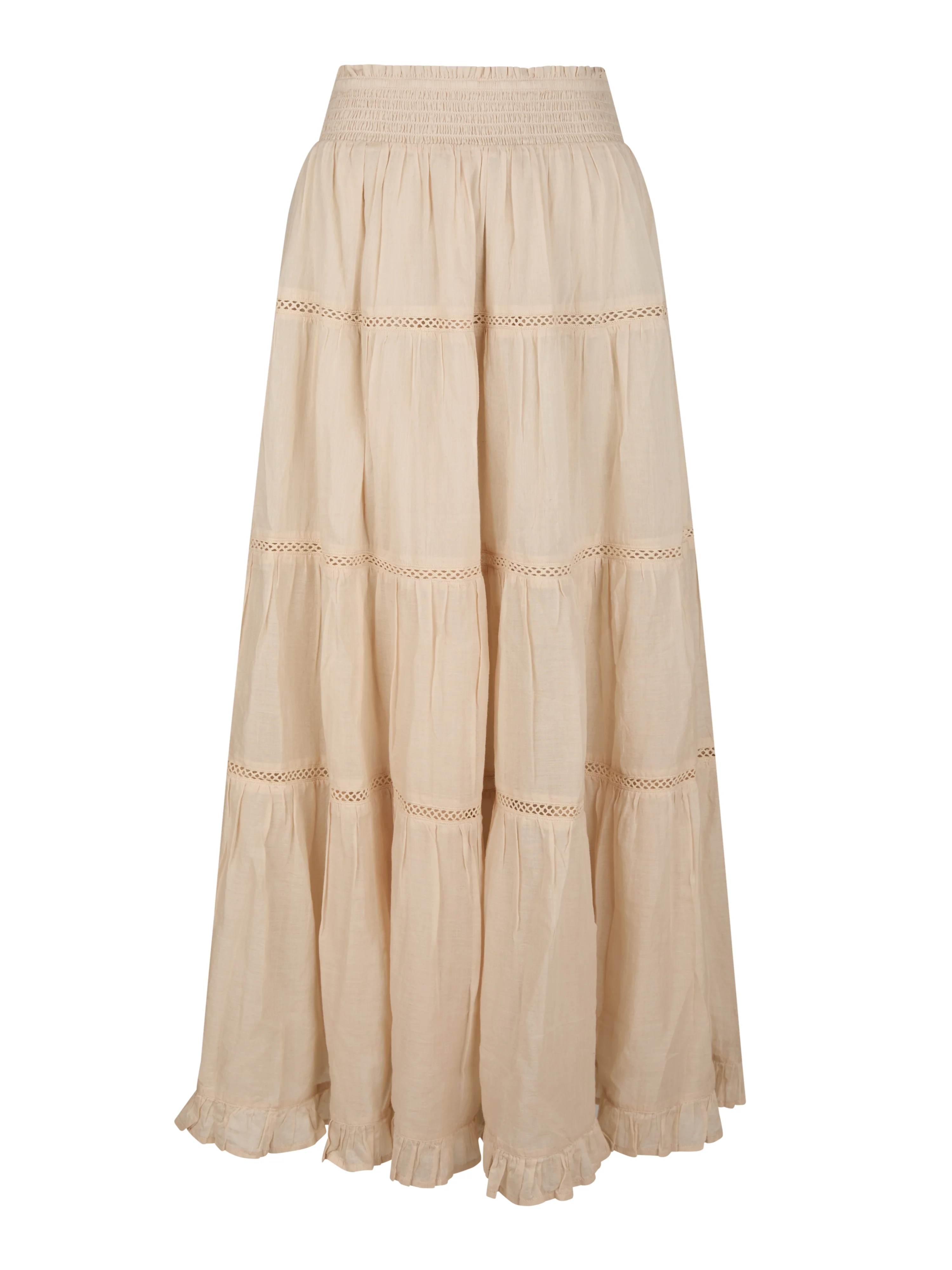 Miranda Voile nederdel - sand