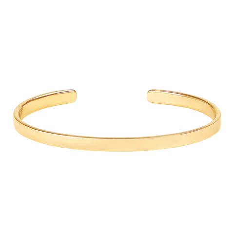 Bangle armbånd - Forgyldt