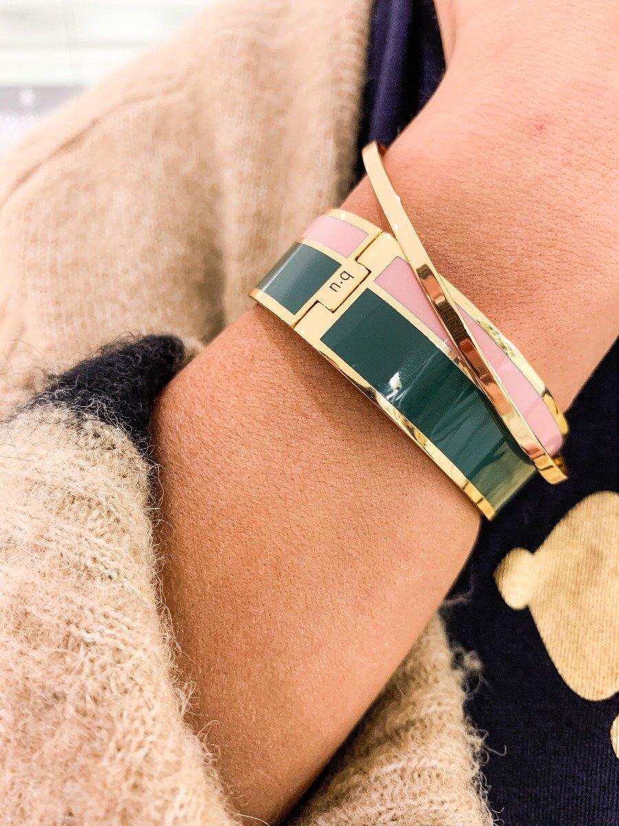 Bangle armbånd - Forgyldt - Image 2