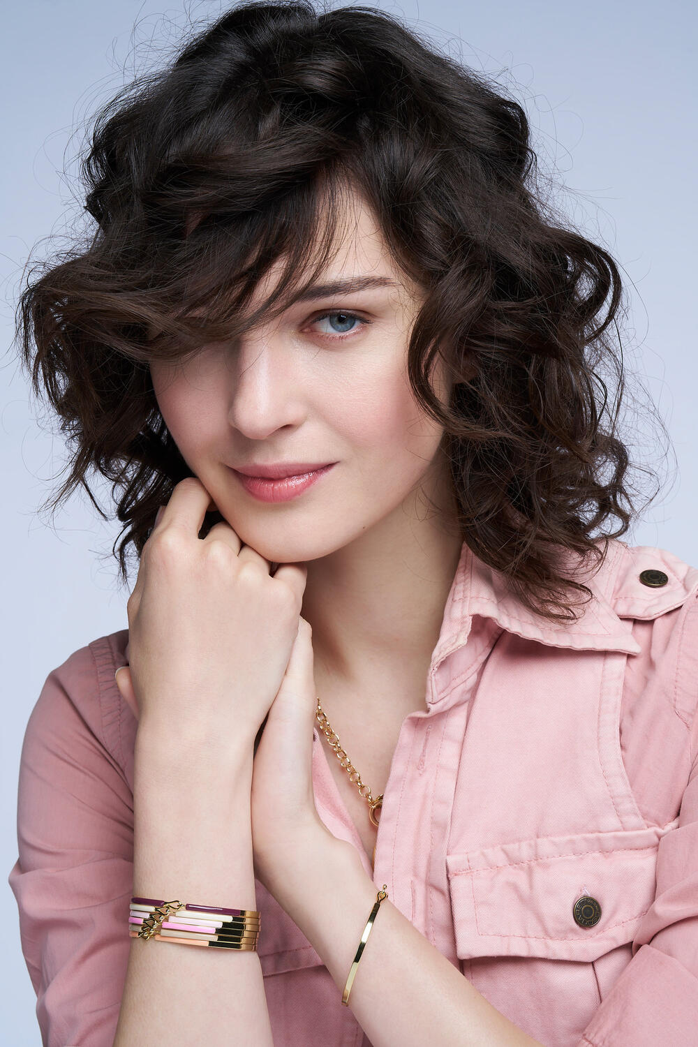 Lily armbånd - Powder Rose - Image 2