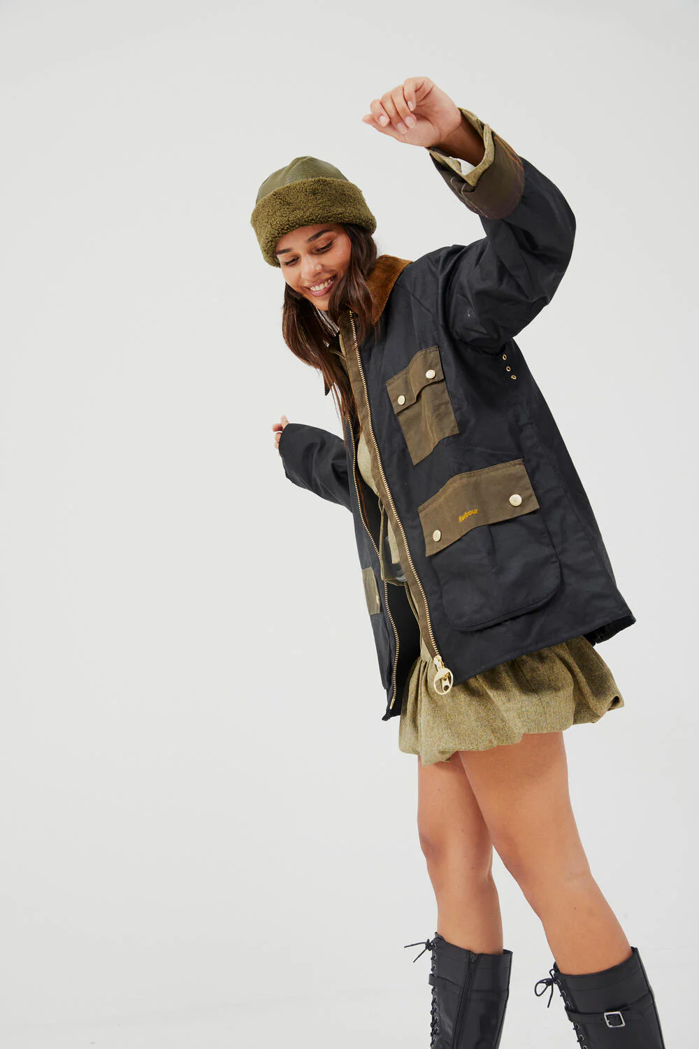 Luella Wax jakke - sort - Image 5