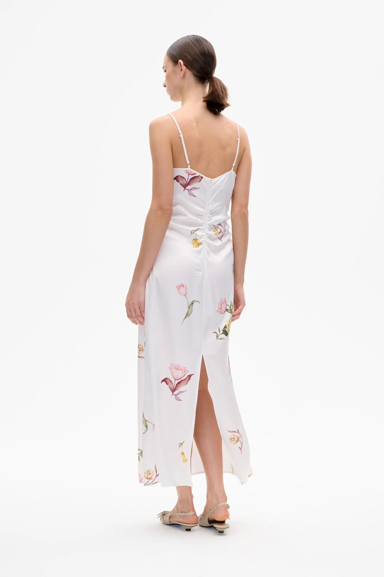 Atalia kjole - Coconut Cream Tulips - Image 3