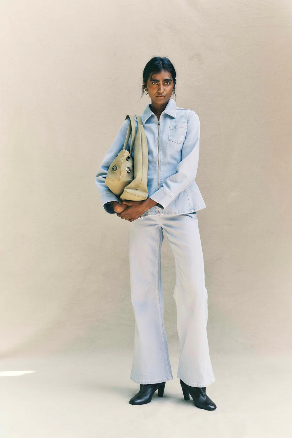 Bilan denimjakke - Light Denim Rinse - Image 3