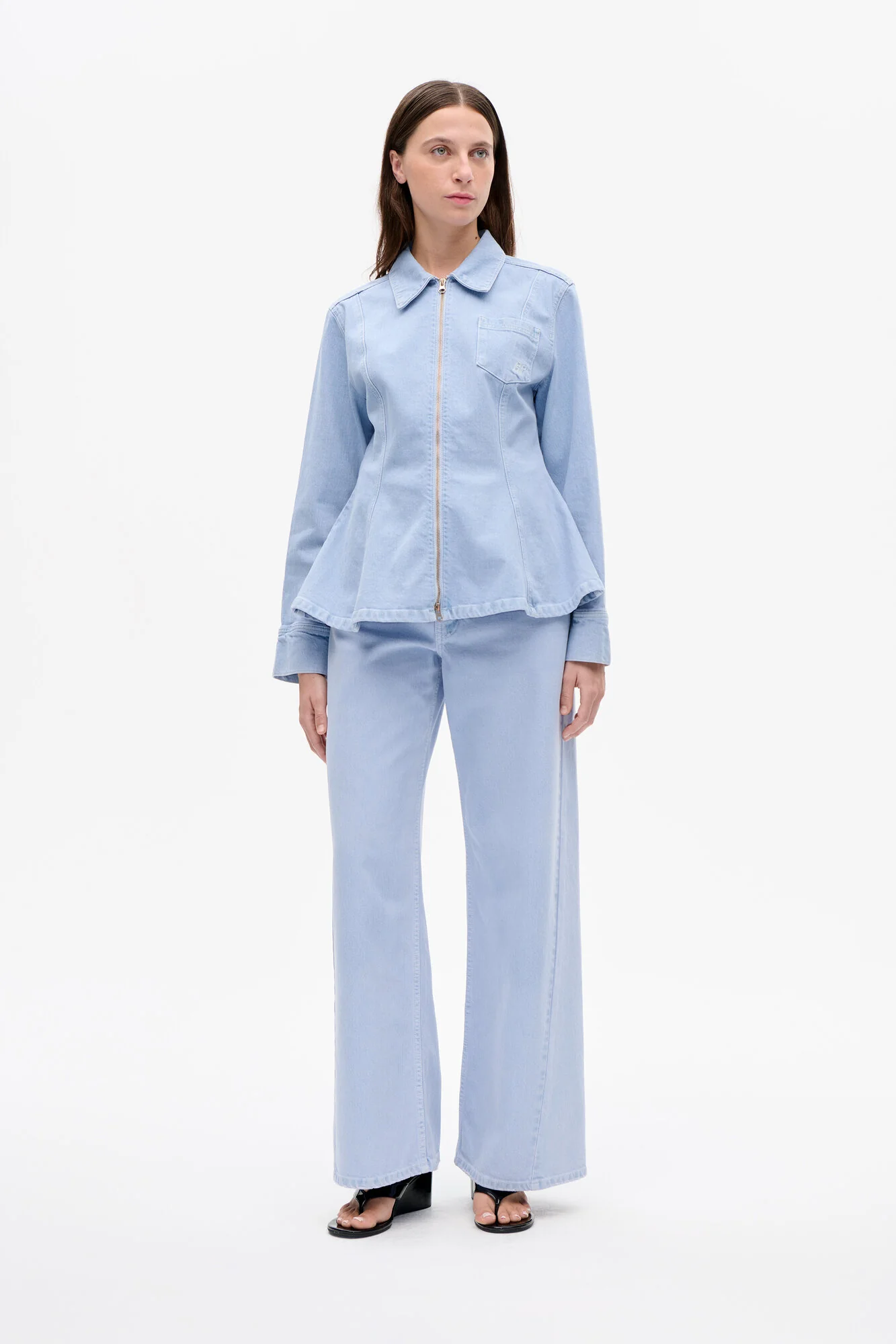 Bilan denimjakke - Light Denim Rinse - Image 6
