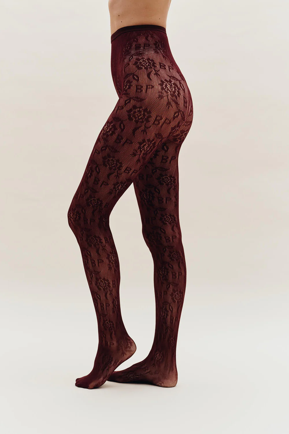 Laci strømpebukser - bordeaux