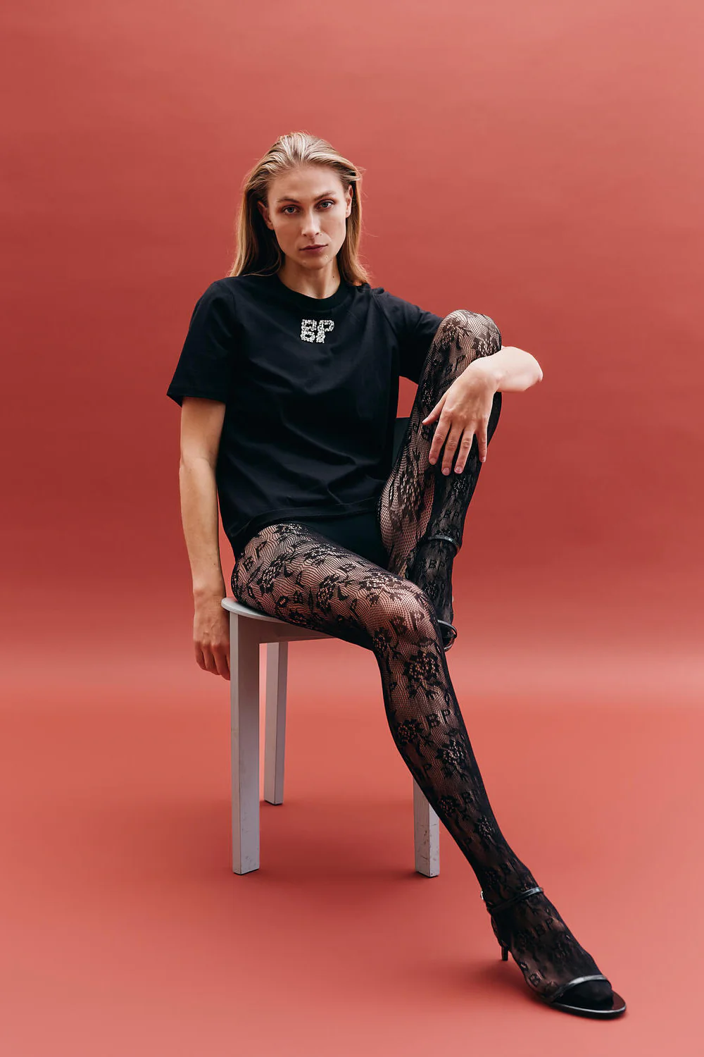 Laci strømpebukser - sort - Image 8