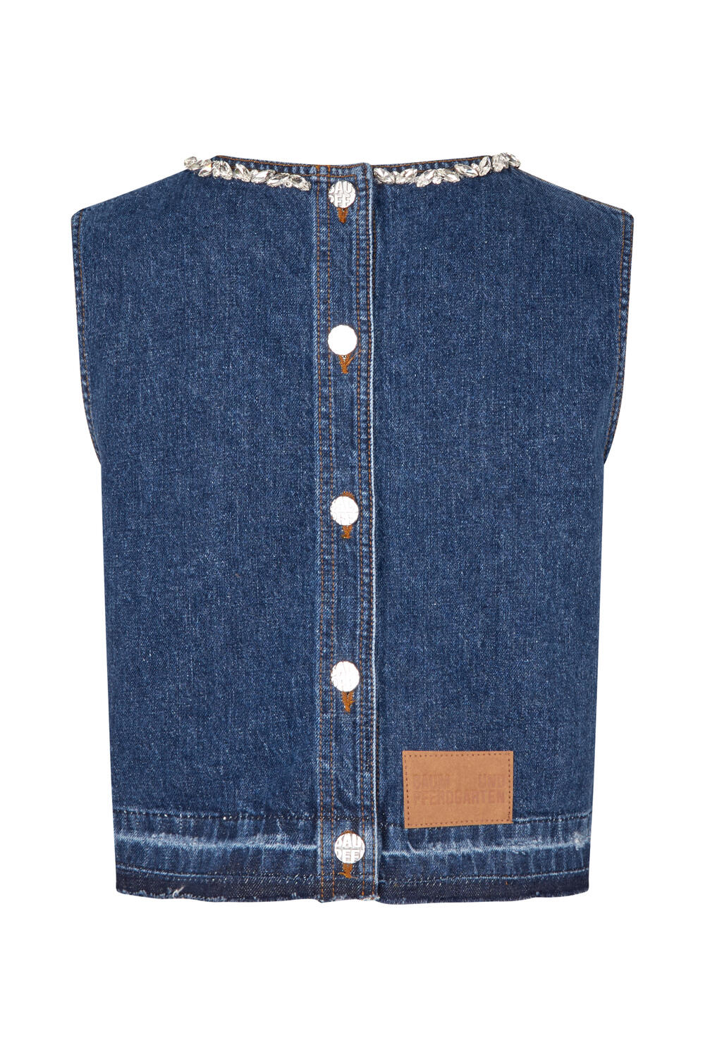Medine denimtop - Dark Blue Denim - Image 6