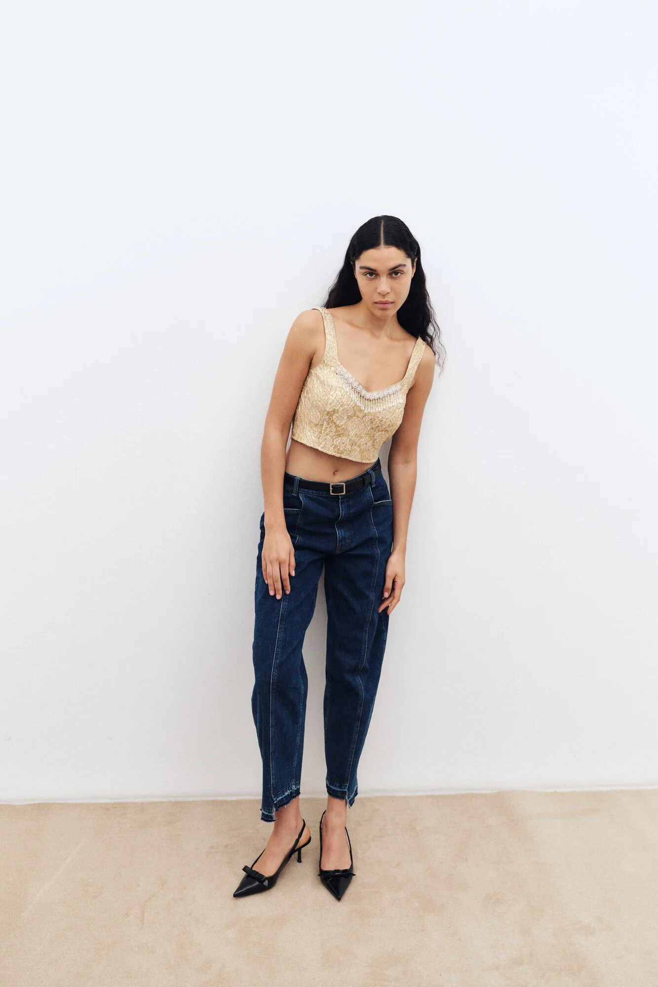 Nanya jeans - Dark Blue Denim - Image 3
