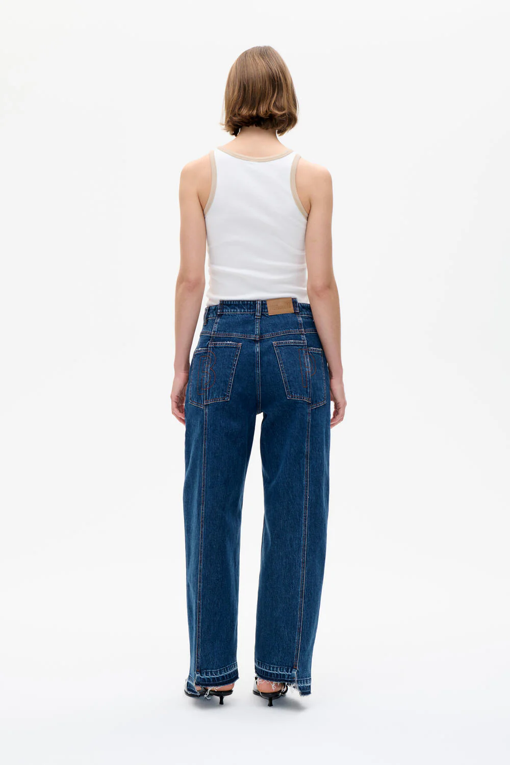 Nanya jeans - Dark Blue Denim - Image 4