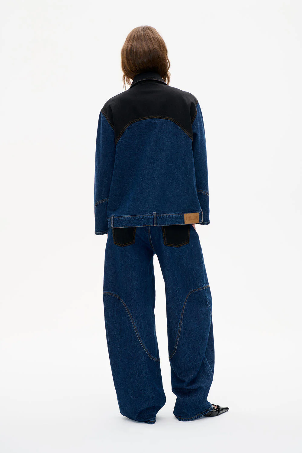 Napolen jeans - Blue Black Mix - Image 6