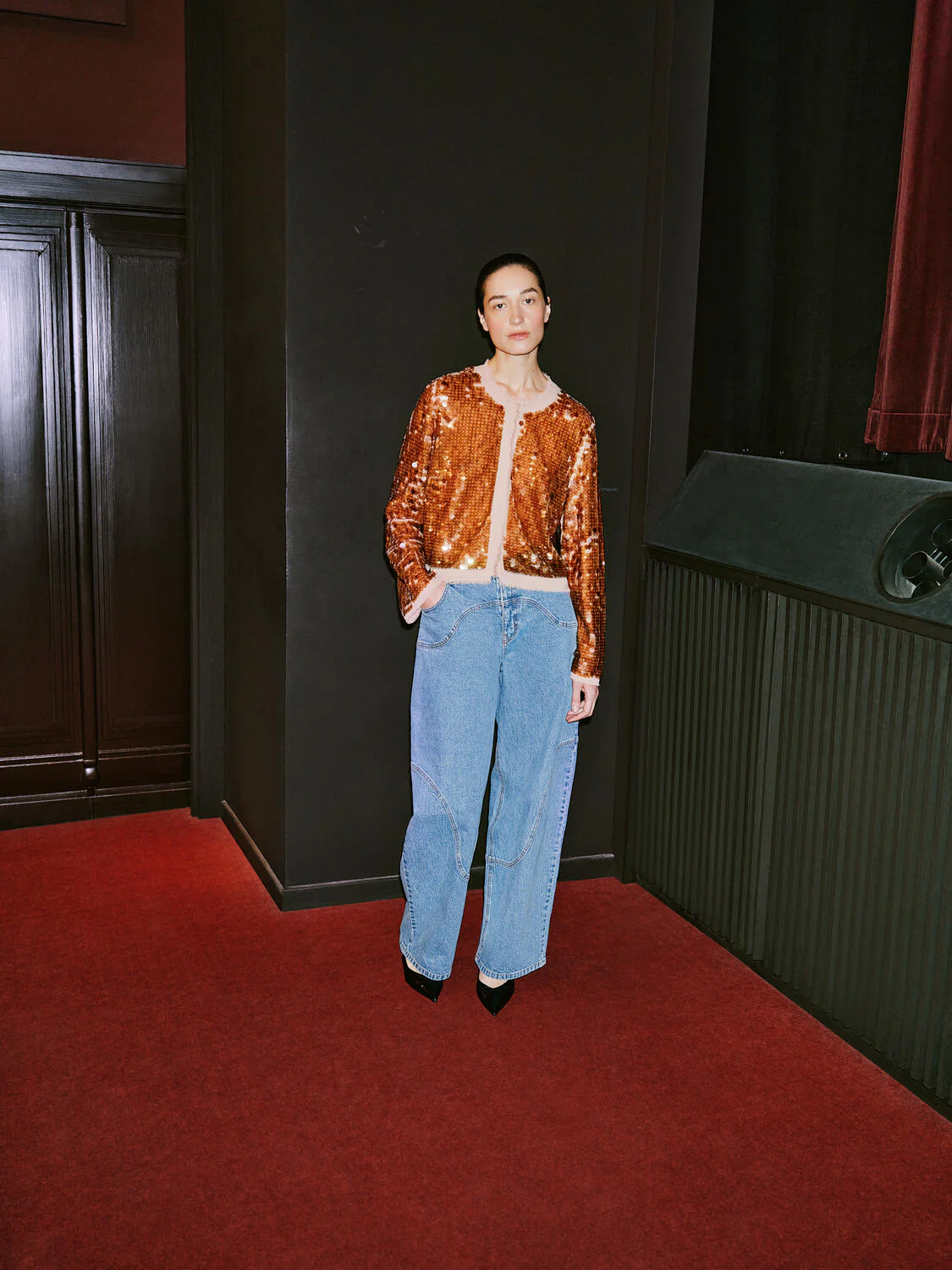 Napolen jeans - Denim Suede Mix - Image 10