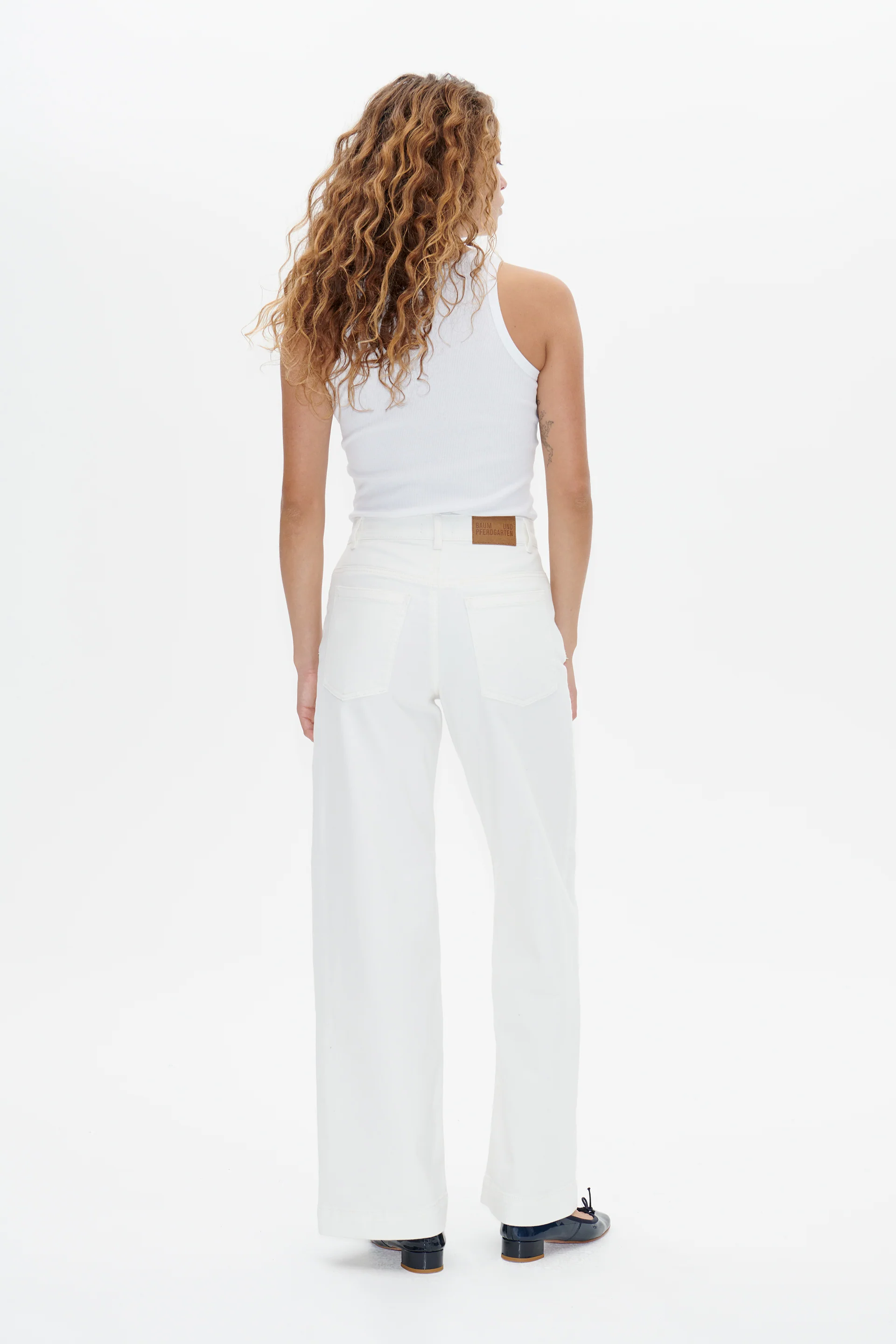 Nicette jeans - White Denim - Image 4
