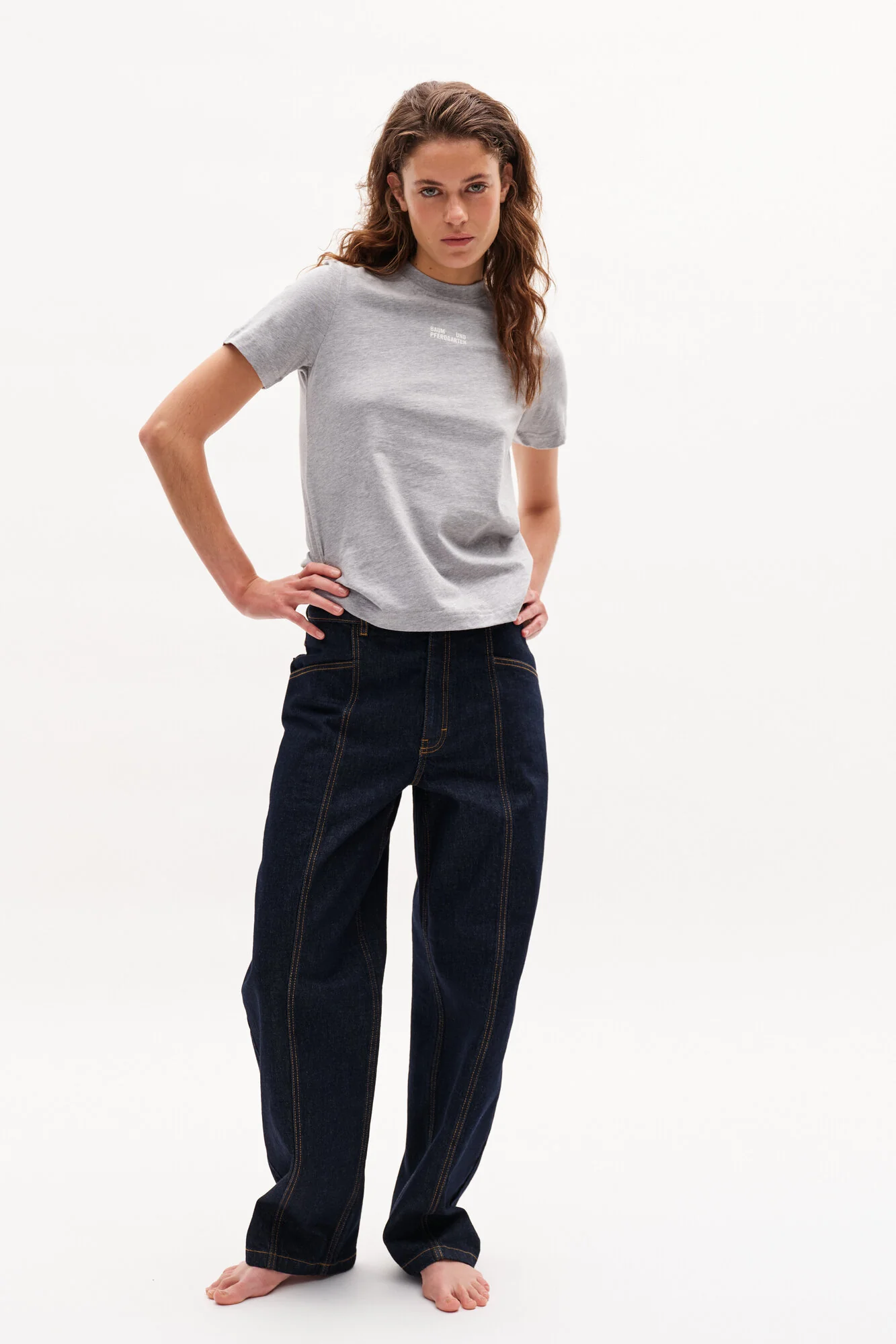 NO 02 jeans - Dark Blue Rinse - Image 7