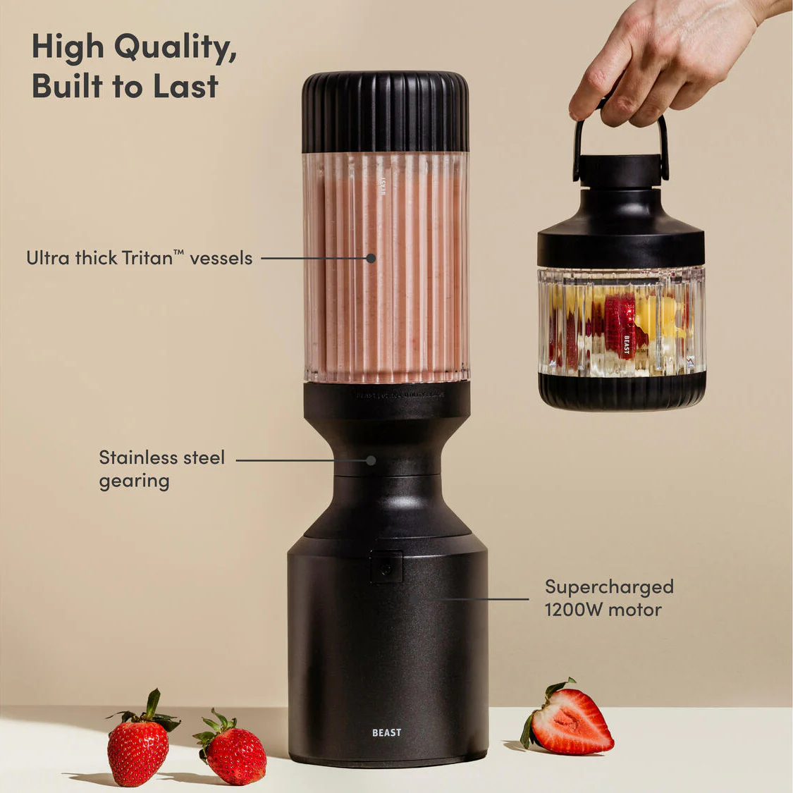 Mega Plus 1200 blender - Carbon Black - Image 13