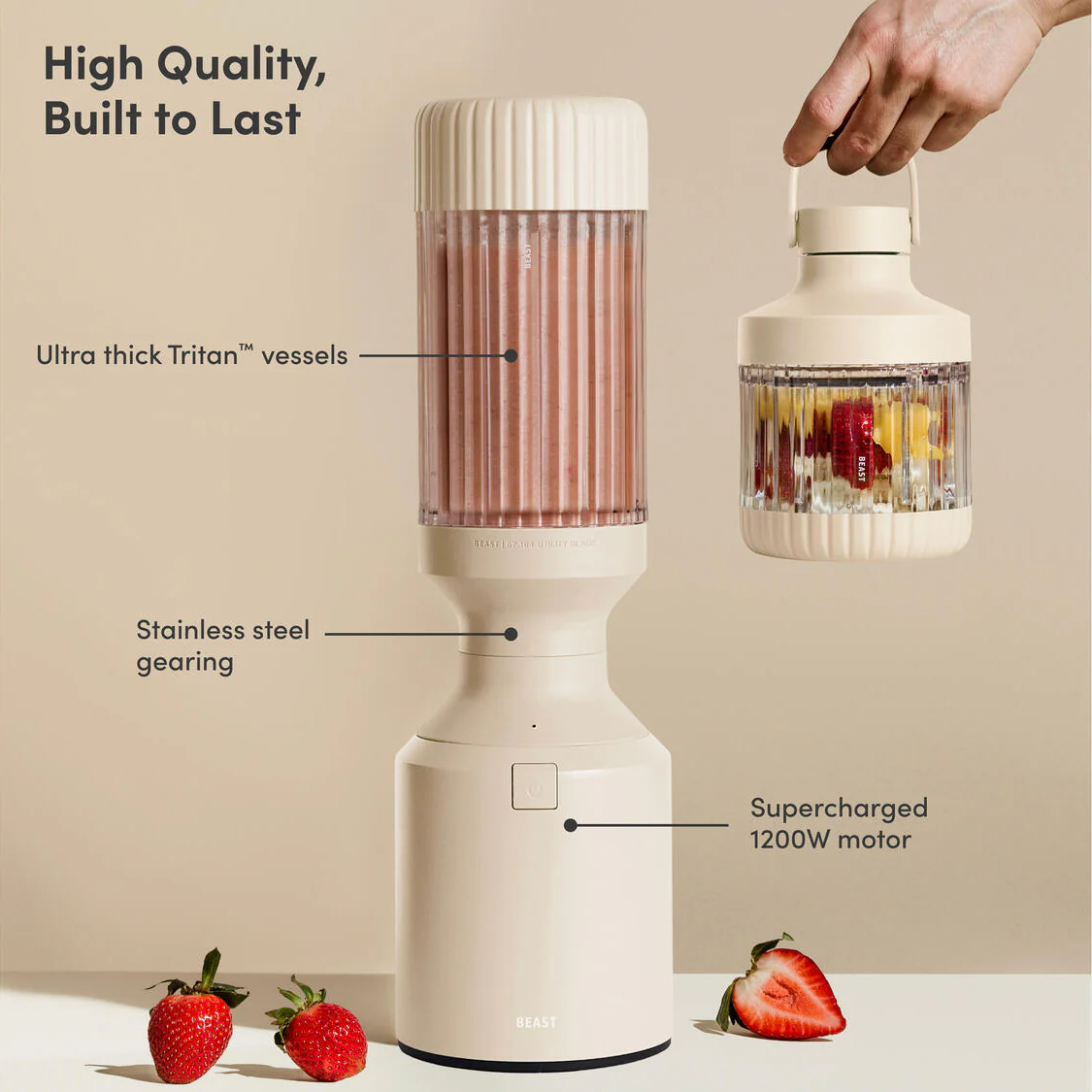 Mega Plus 1200 blender - sand - Image 8