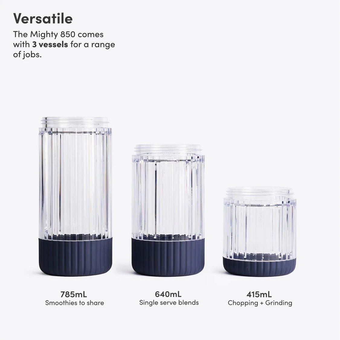 Mighty Plus 850 blender - Navy - Image 5