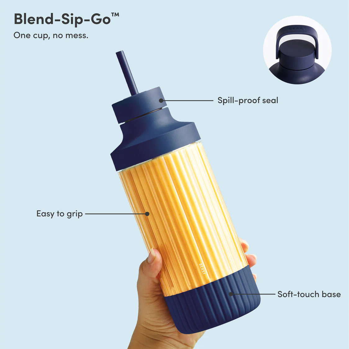 Mighty Plus 850 blender - Navy - Image 7
