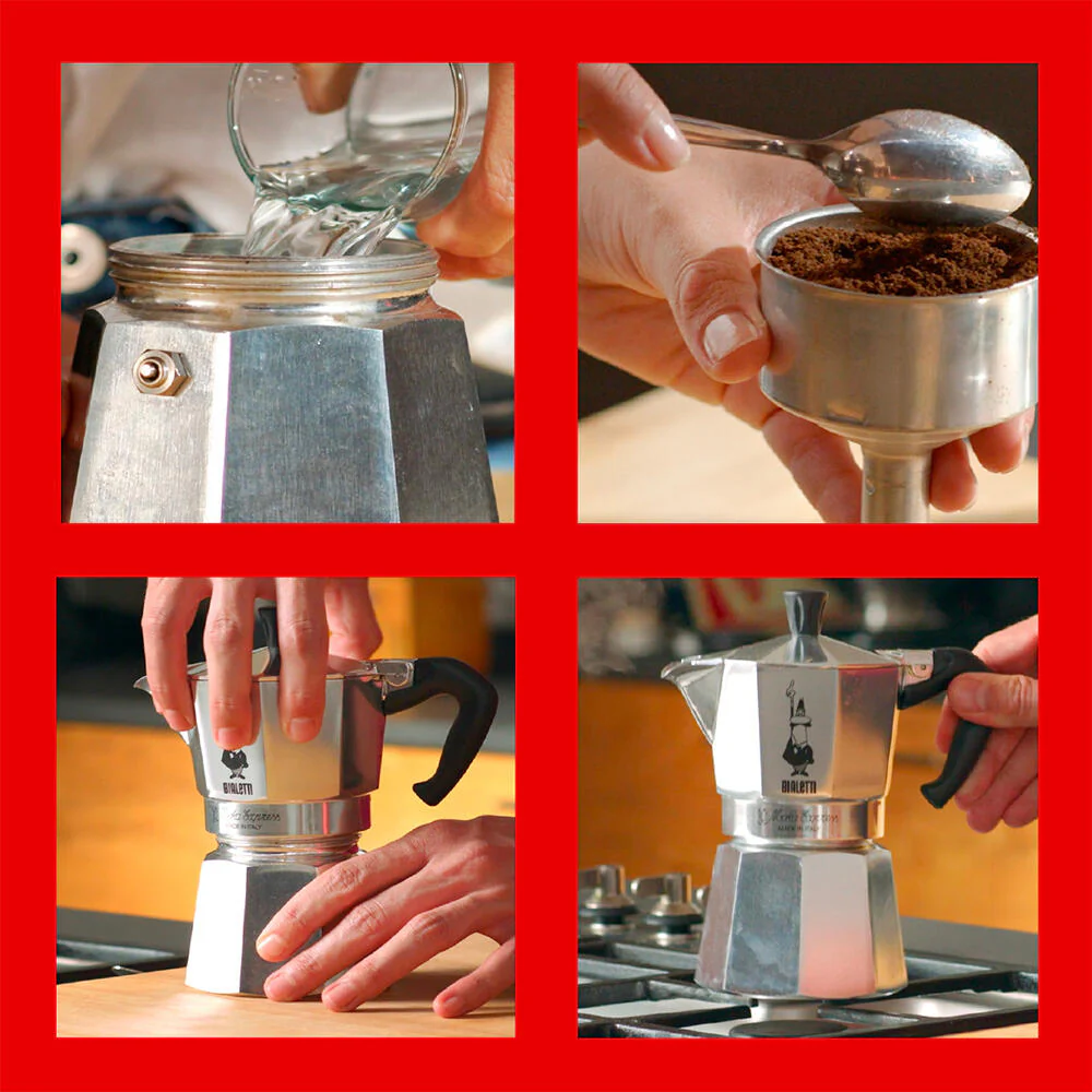 Moka Express espressobrygger - 9 kopper - Image 3