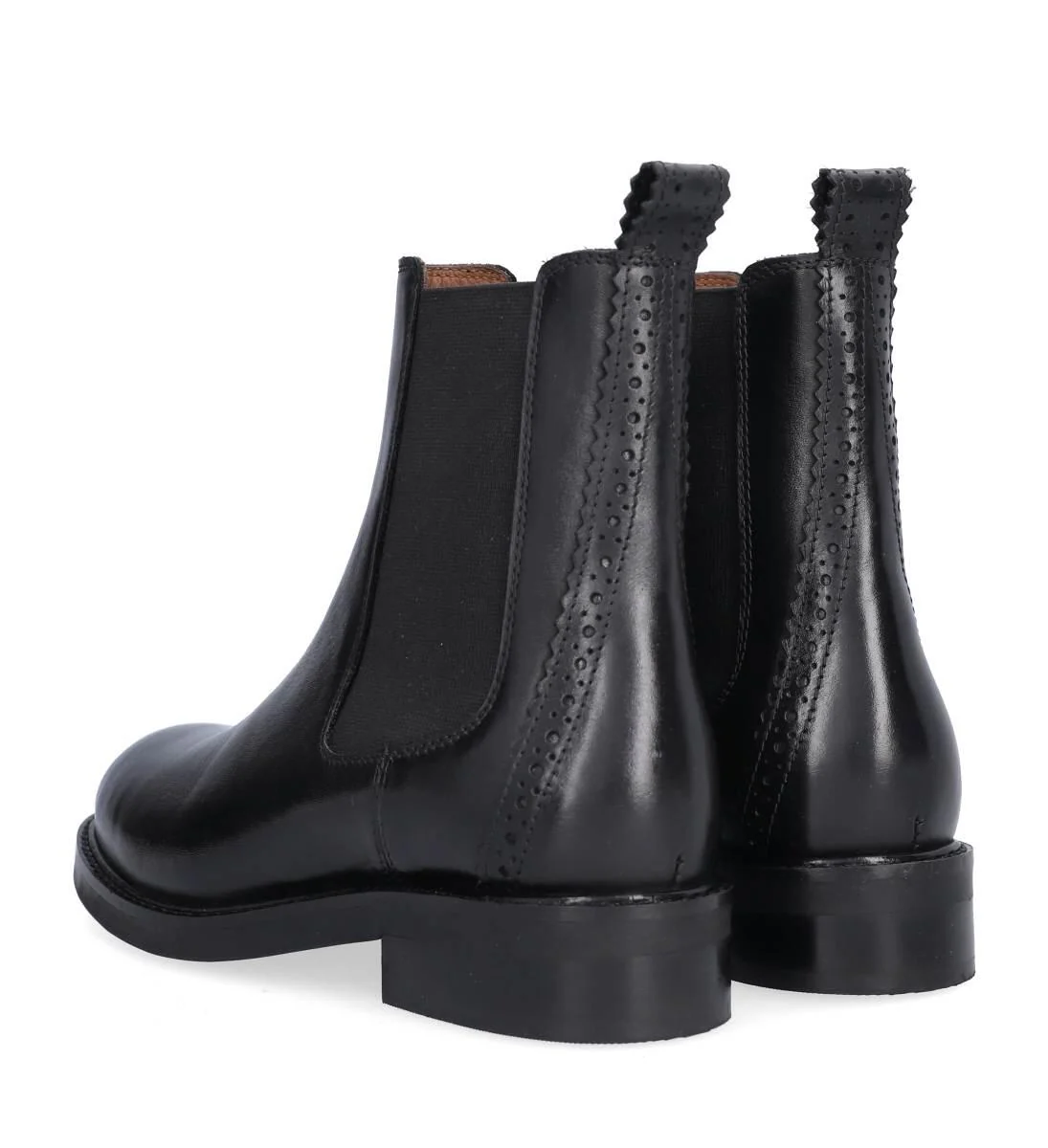 Chelsea støvle - Black Calf 80 - Image 5