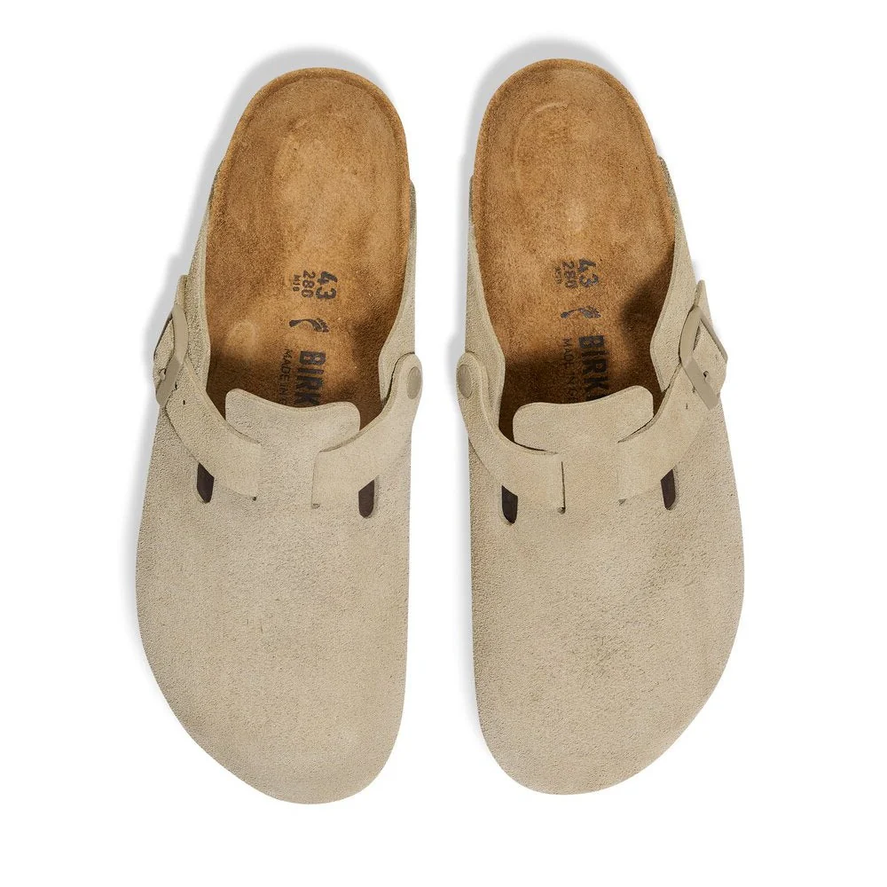 Boston ruskind clogs - Fadded Khaki - Image 2