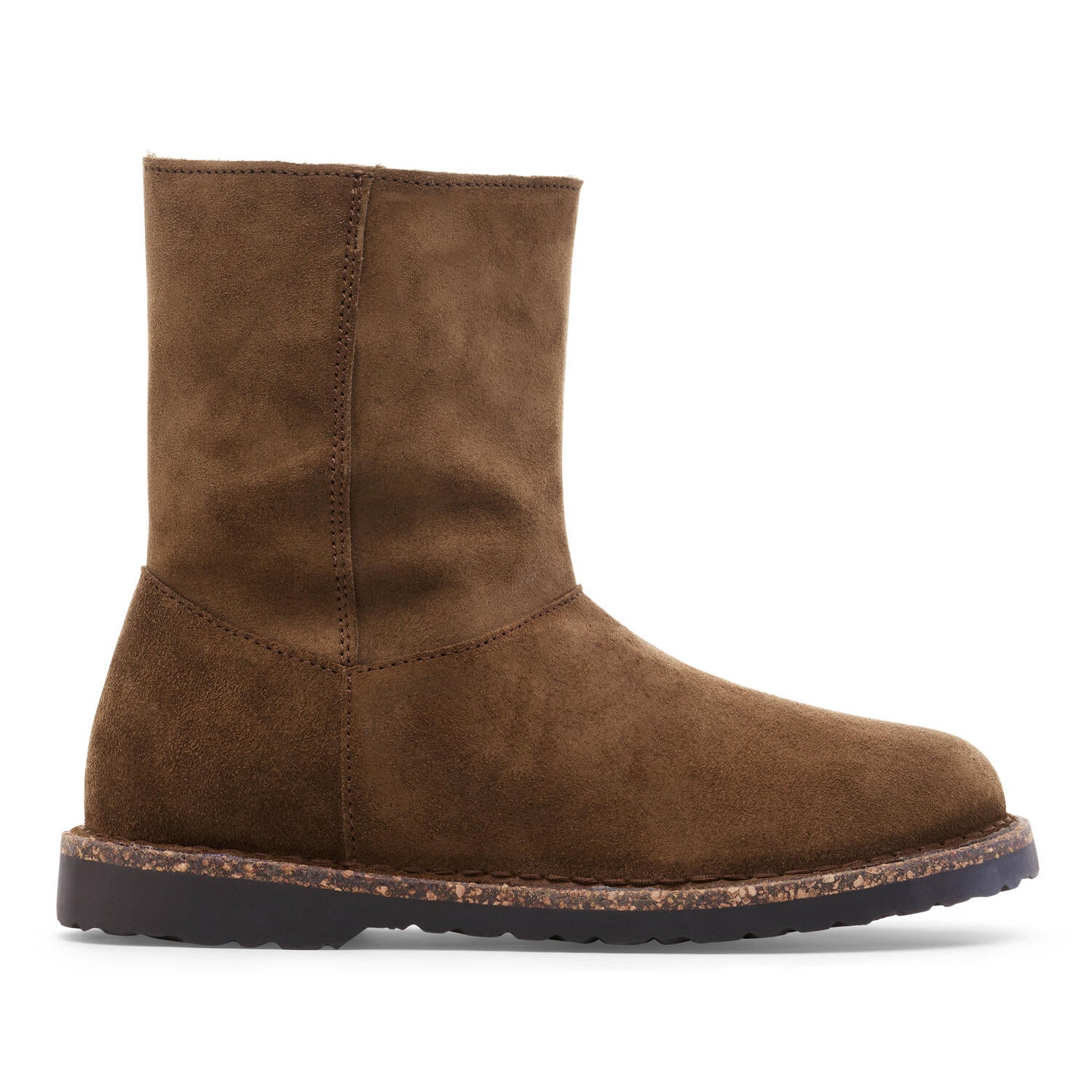 Uppsala Zip Shearling støvle - Dark Tea - Image 3