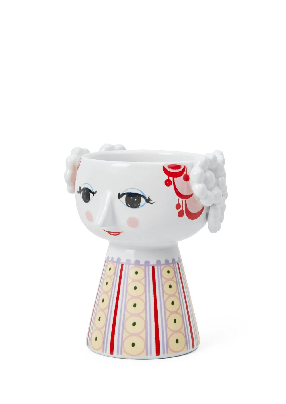 Eva lysestage, Lavendel - H9.5 cm. - Image 3