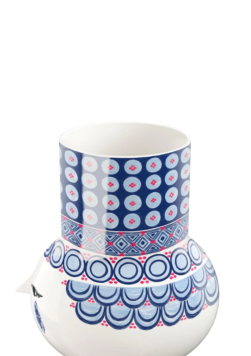 Olga vase, blå - H:20 cm - Image 3