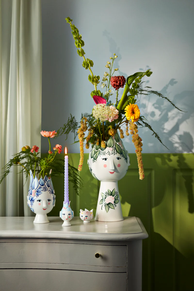 Titania vase, H50 cm - grøn - Image 7