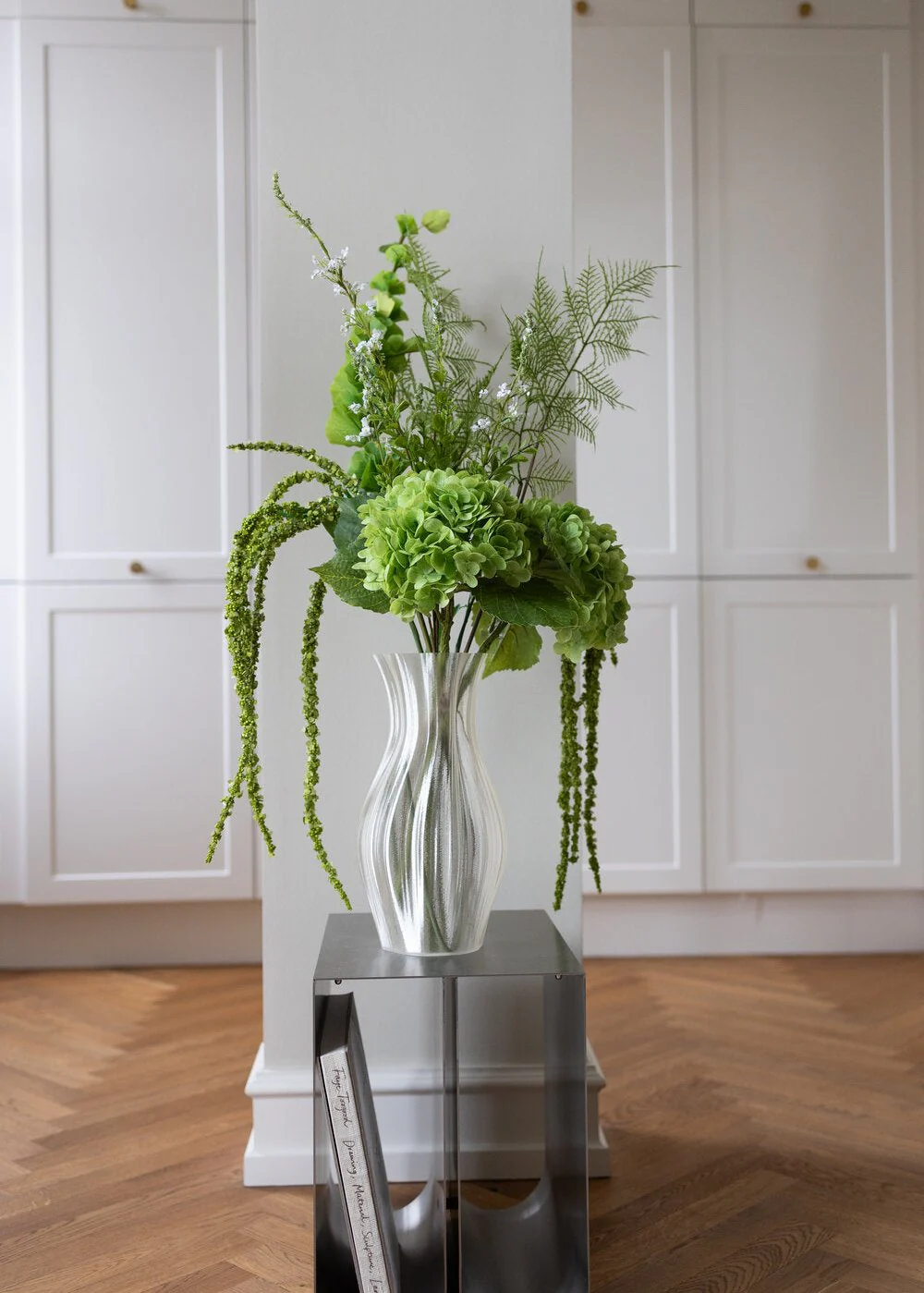 Bloom vase, Ivory - H30 cm. - Image 2