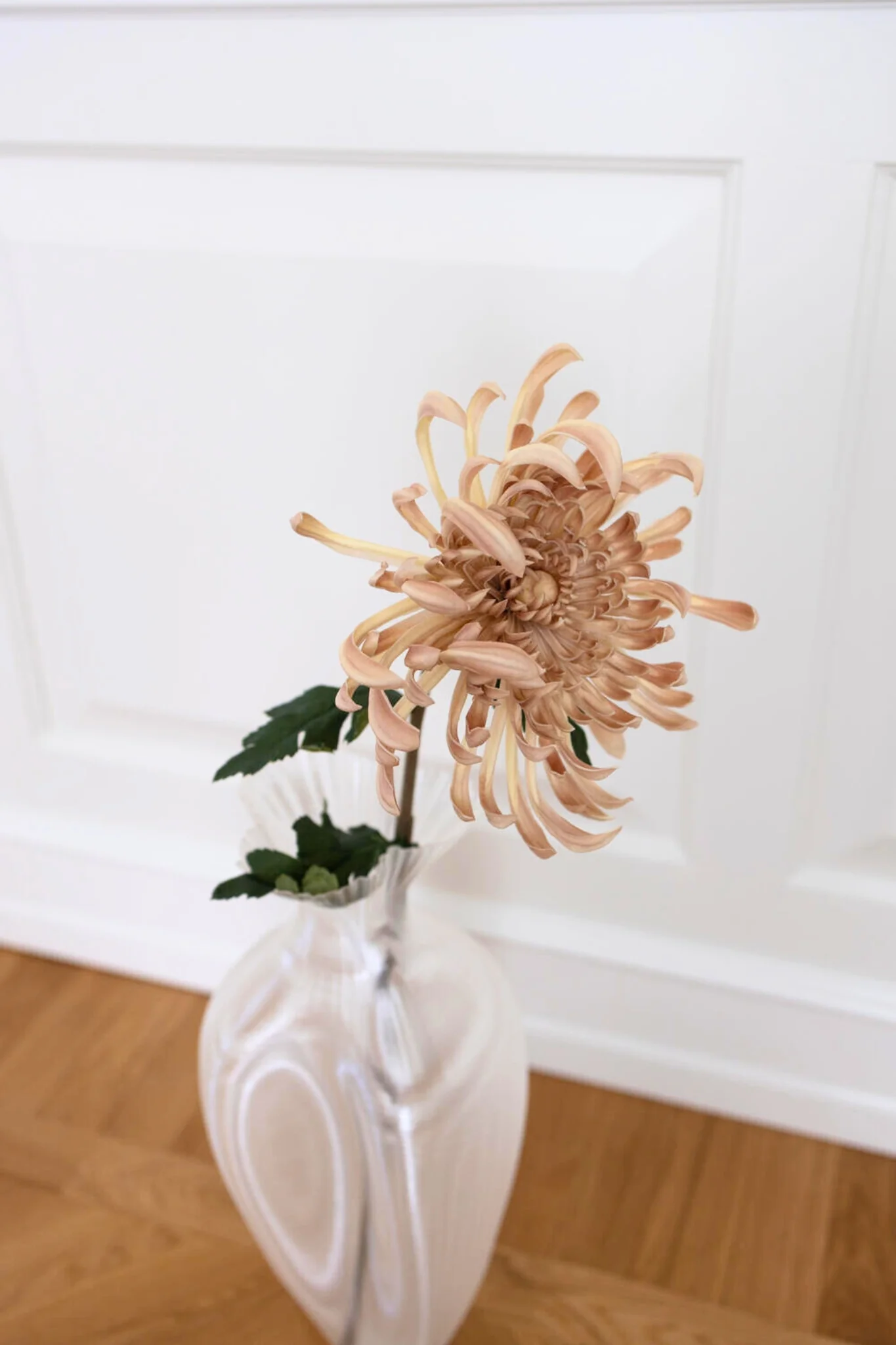 Kunstig chrysanthemum - beige - Image 2