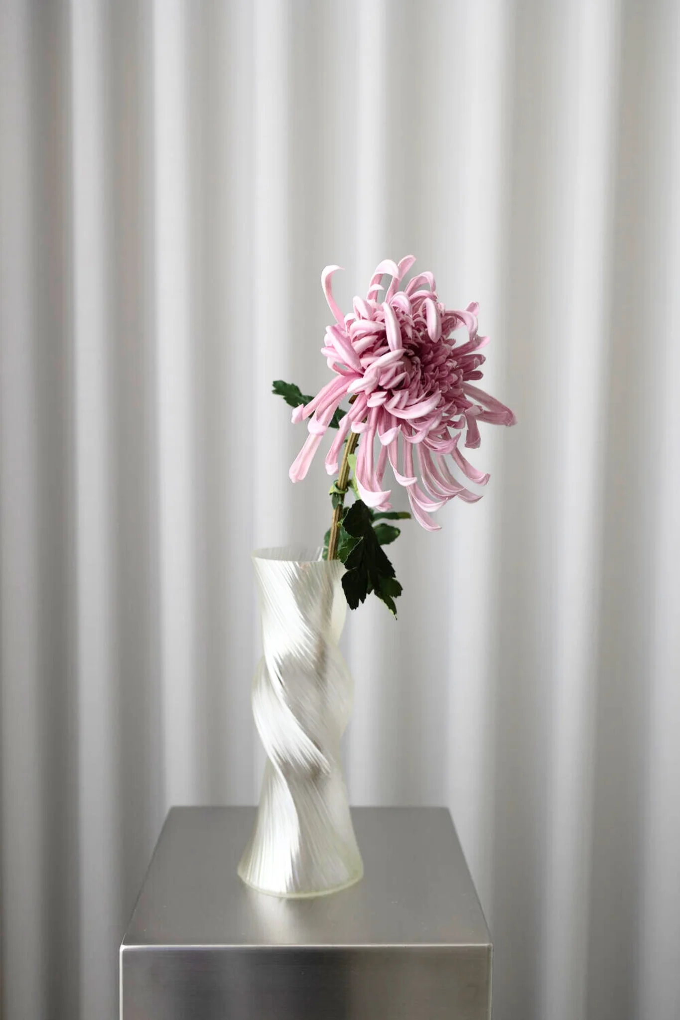 Kunstig chrysanthemum - lilla - Image 4