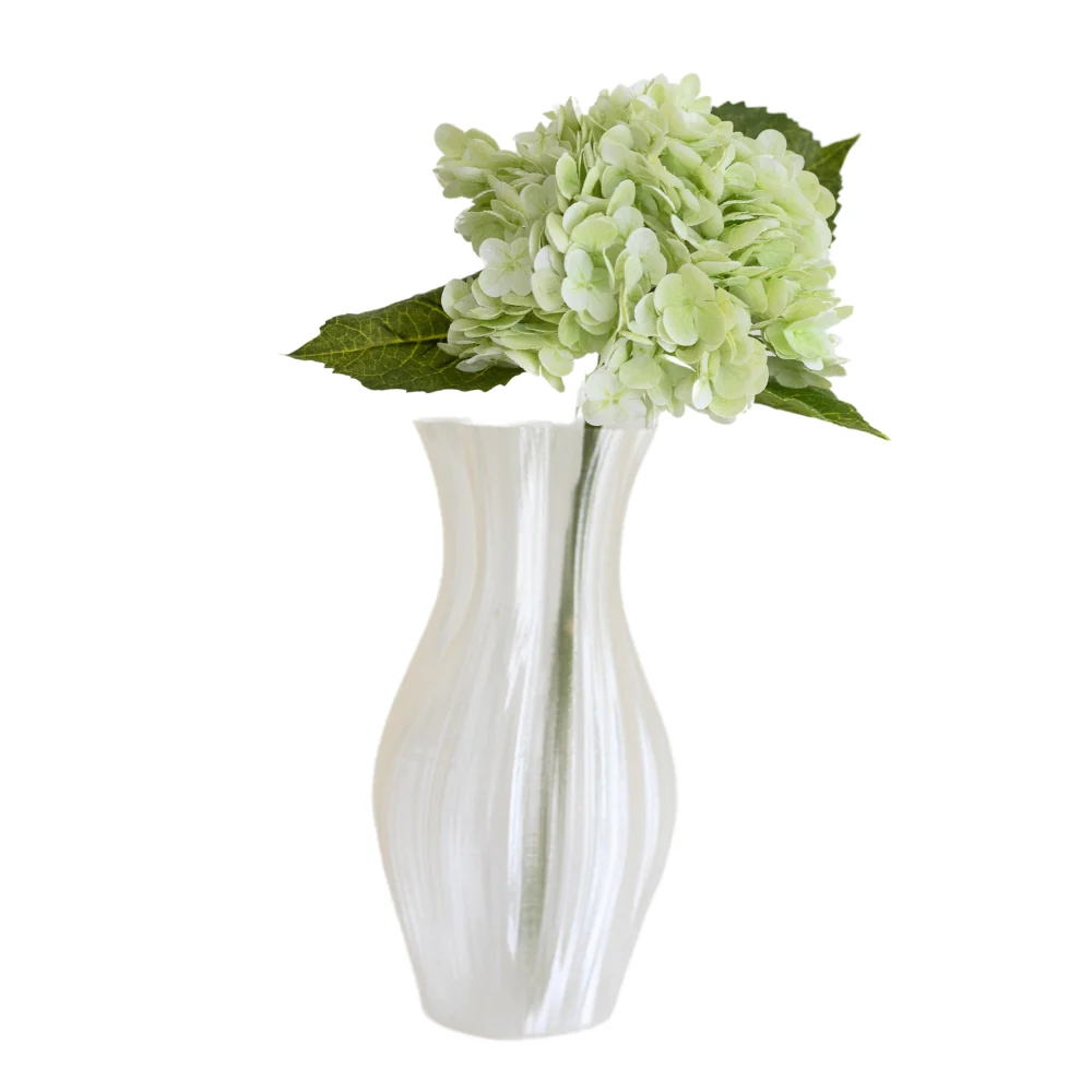 Kunstig hortensia - lysegrøn - Image 3
