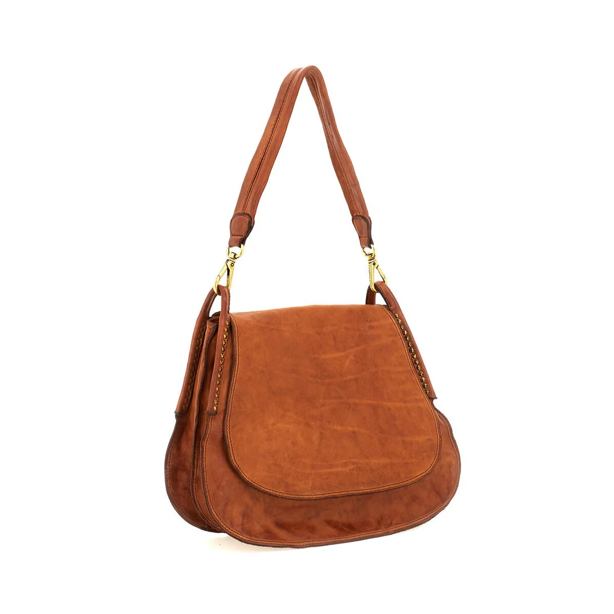 Skuldertaske - Cognac - Image 2