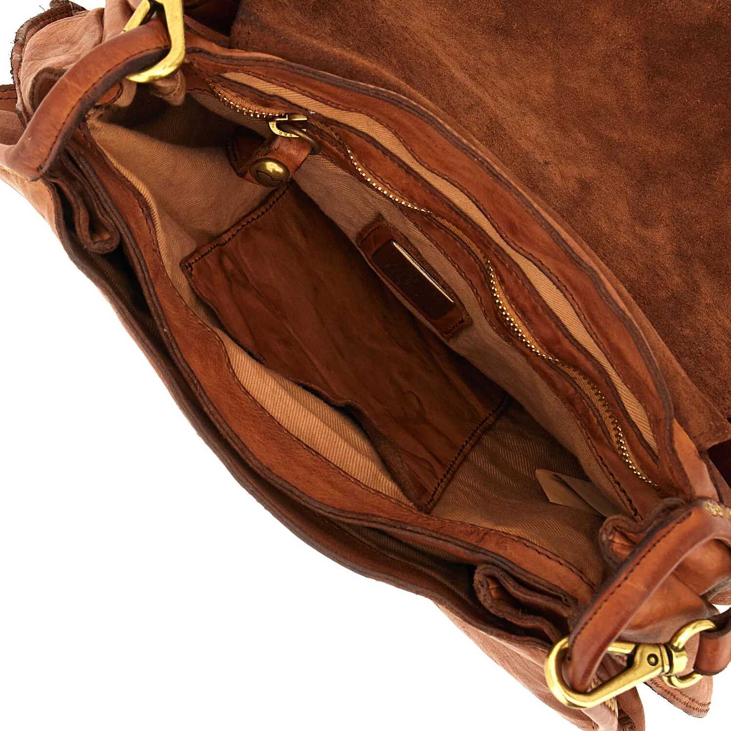 Skuldertaske - Cognac - Image 4