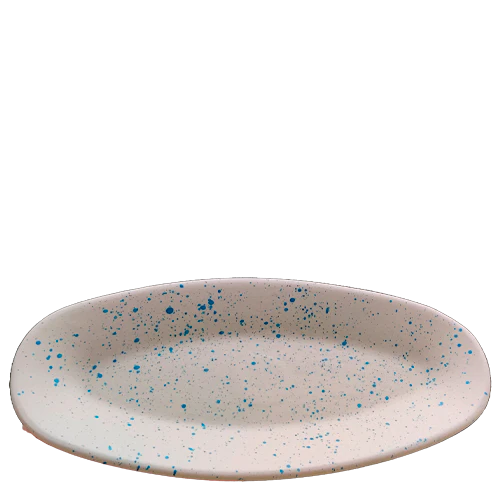 Ovalt fad, Fugaz - L25 cm.
