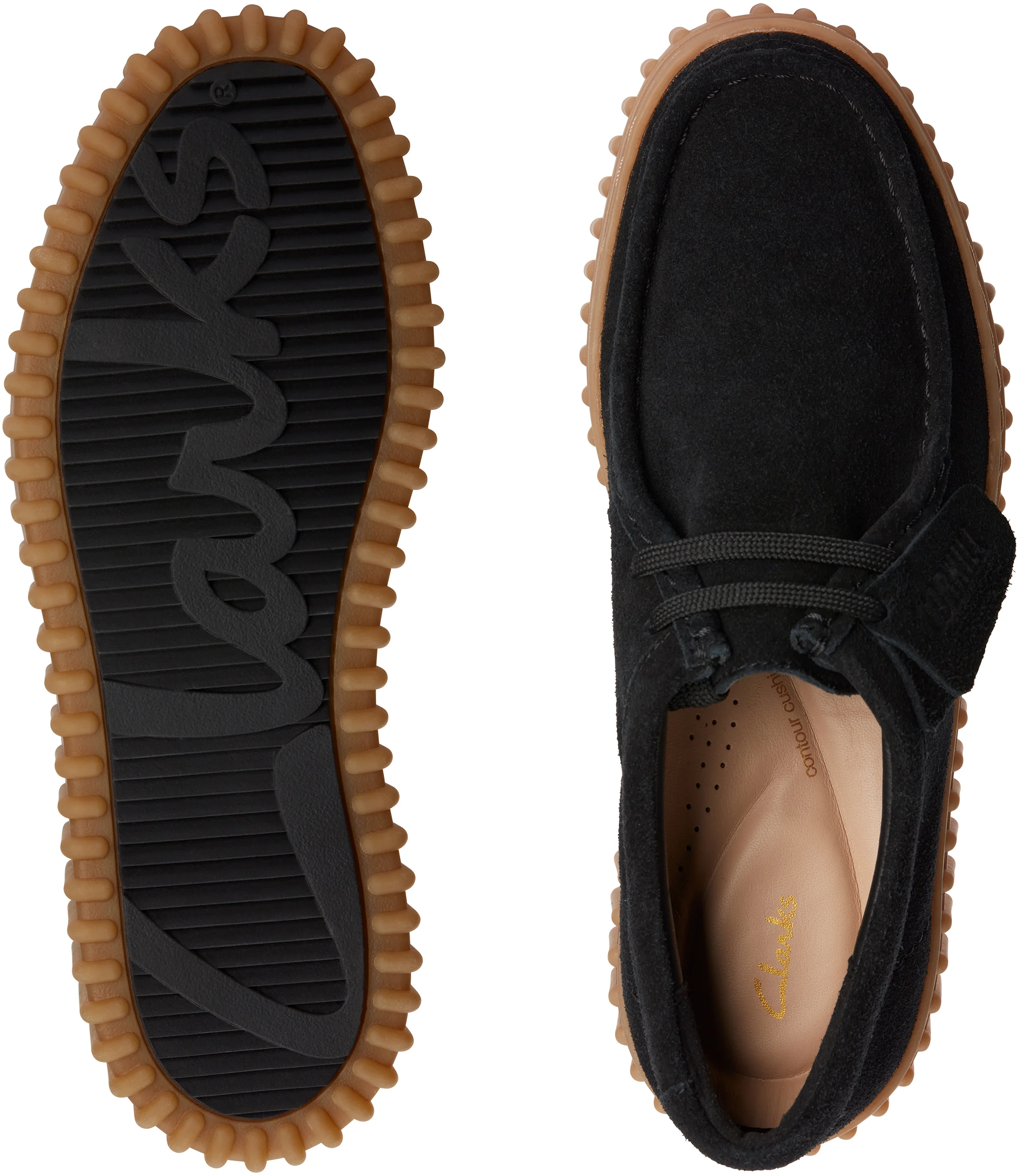 Torhill Bee ruskind sko - Black Sde - Image 8