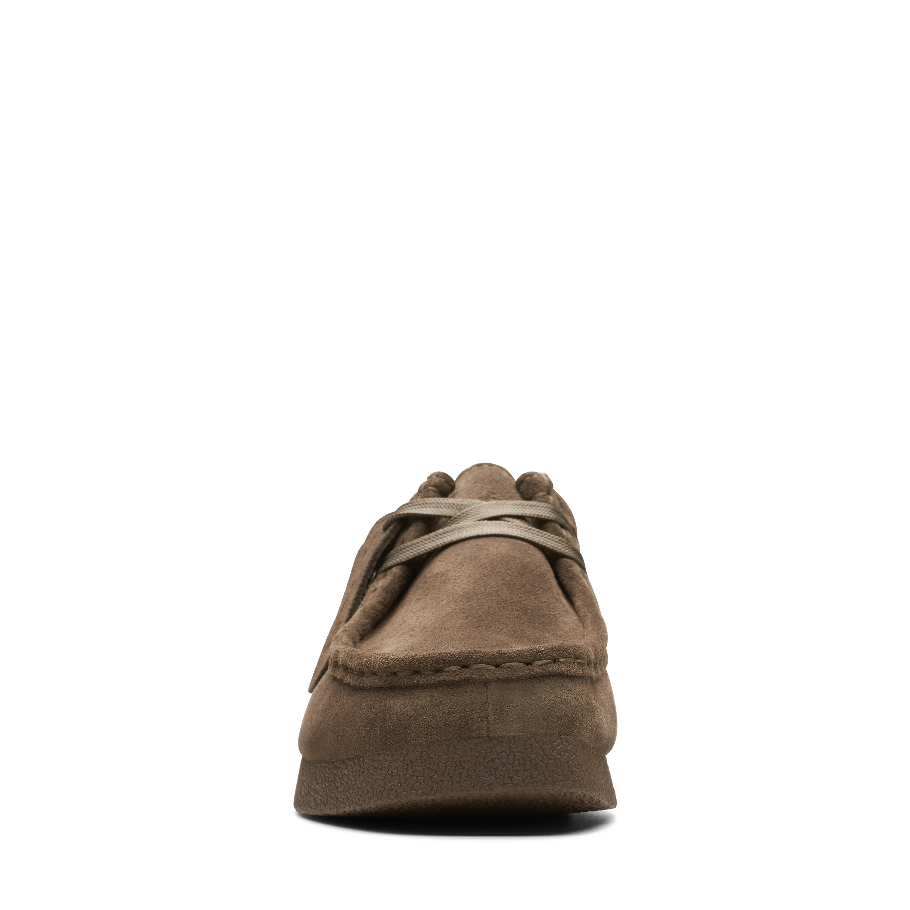 Wallabee Evosh ruskind sko - Olive Suede - Image 4