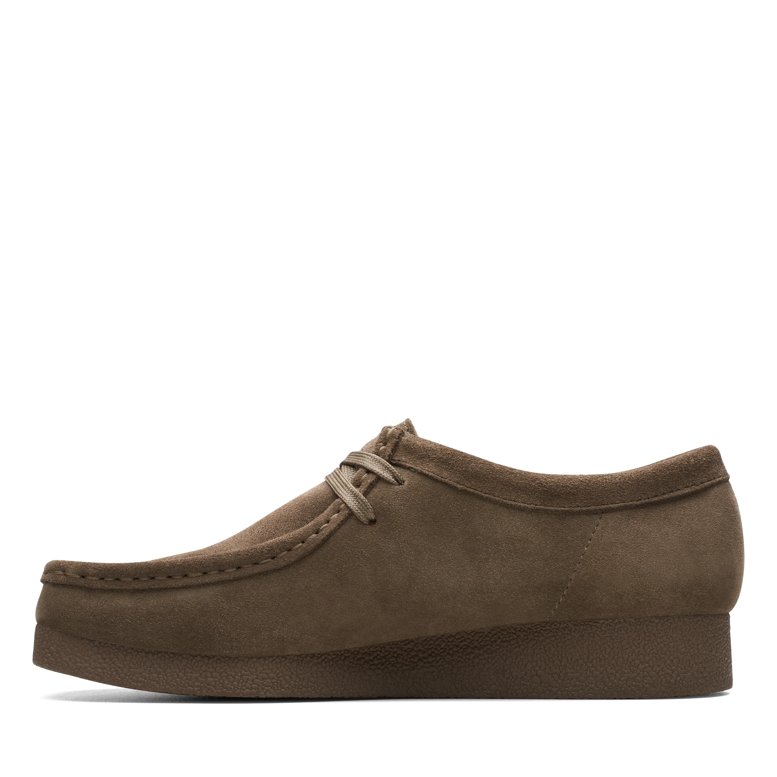 Wallabee Evosh ruskind sko - Olive Suede - Image 6