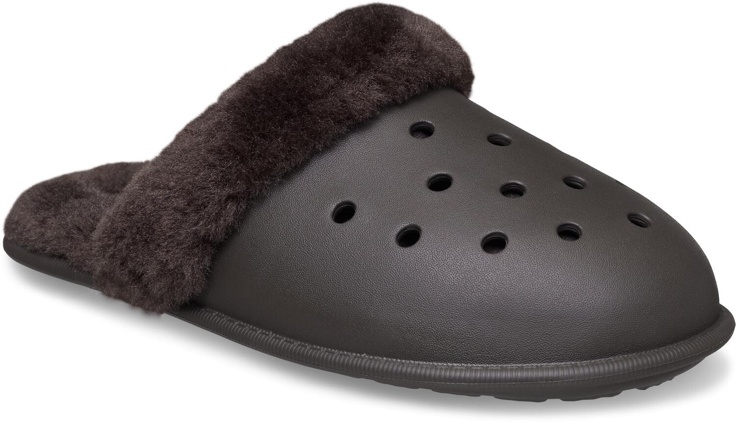 Classic Fuzz Scuff hjemmesko - Dark Cocoa - Image 10
