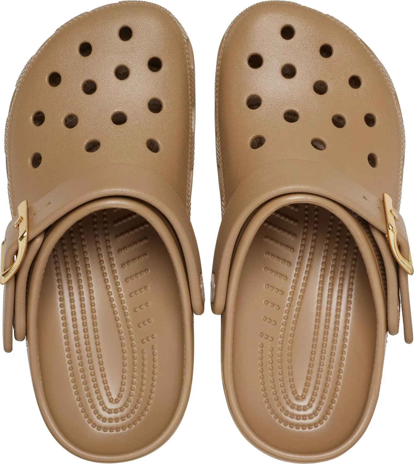 Classic Metallic Buckle clog - Sepia - Image 3