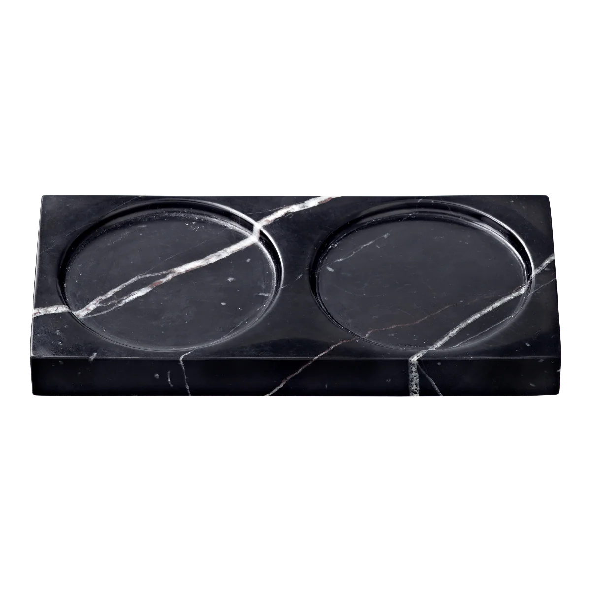 Black marble2 tabletop - 15x7x1,5 cm.
