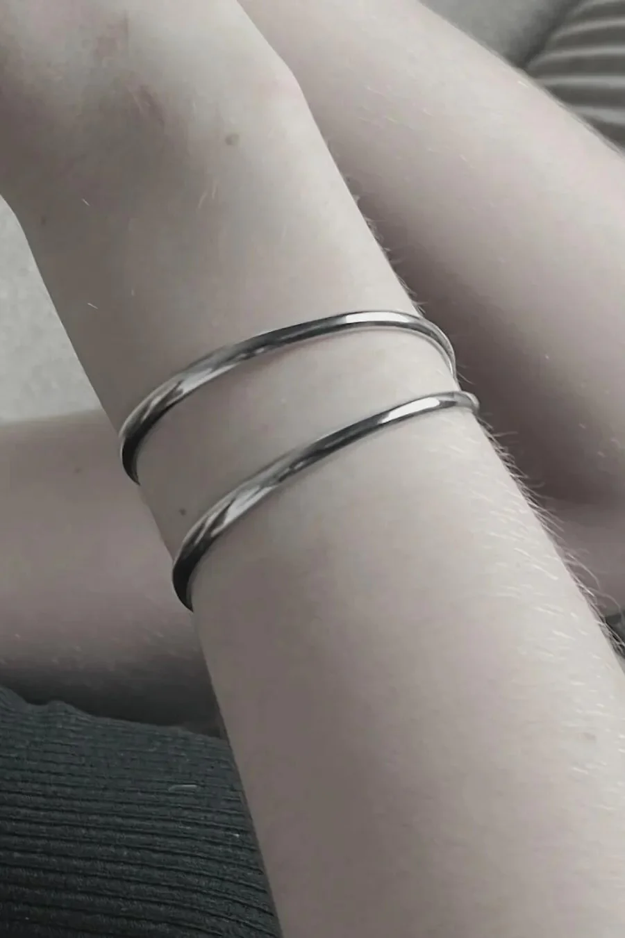 Passion Open Cuff armbånd - forgyldt - Image 2