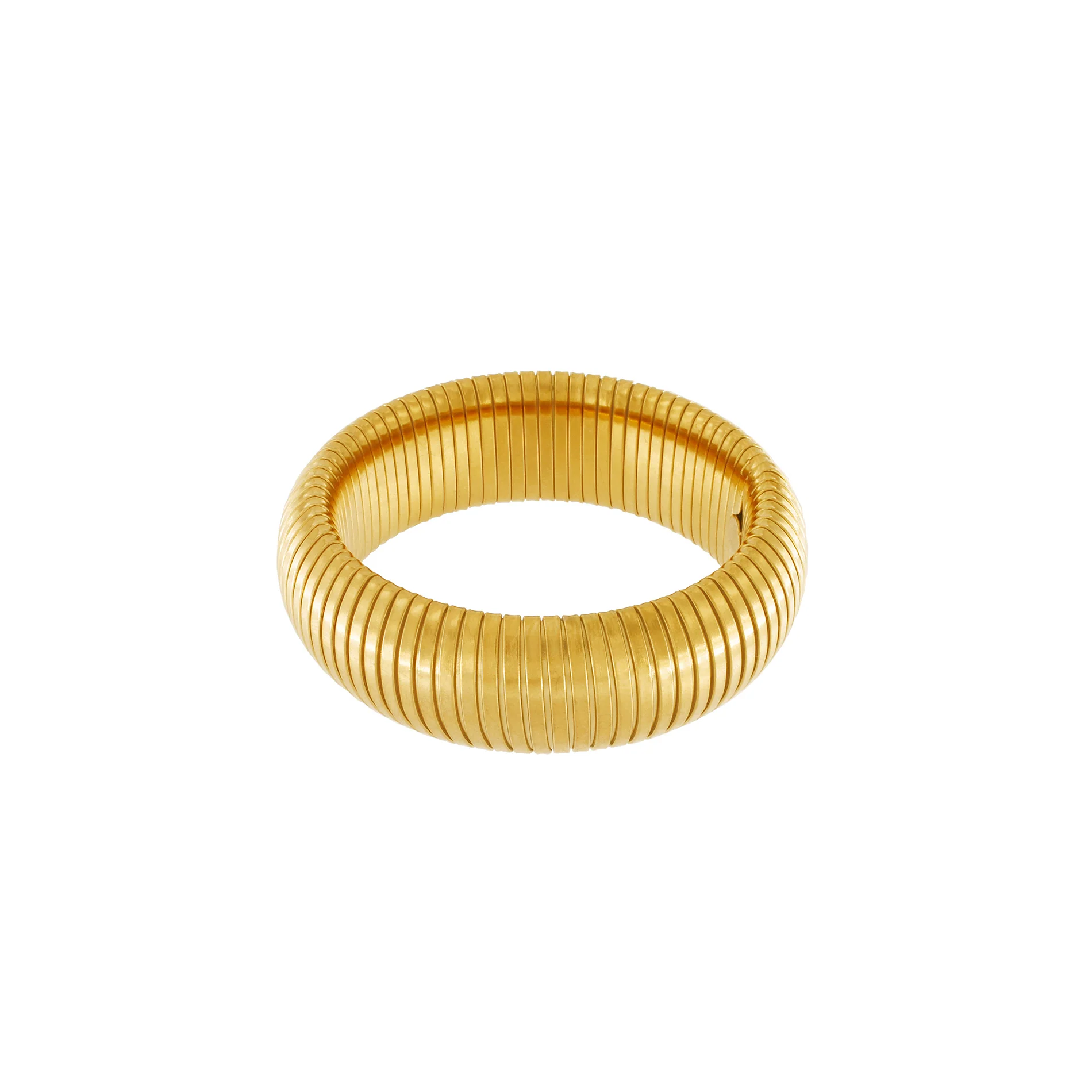Statement armring, vandfast - forgyldt