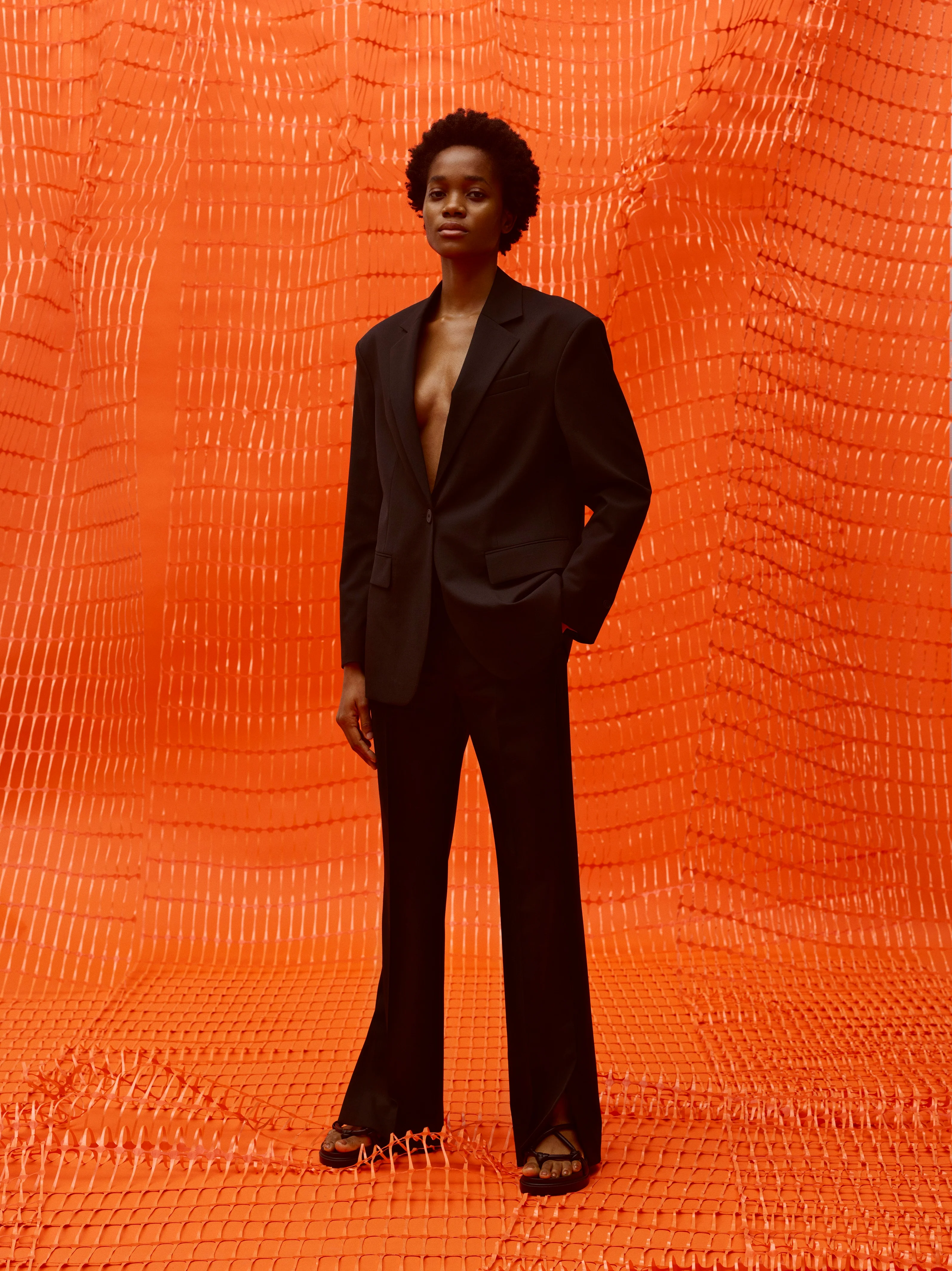 Elton blazer - sort - Image 5
