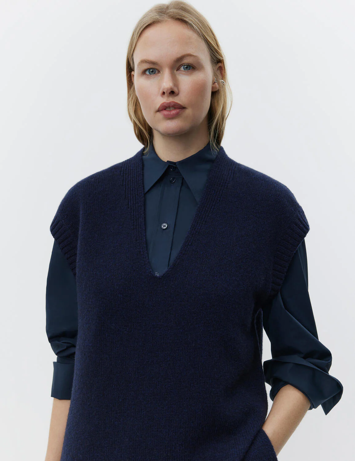 Flynn strikvest - Dark Sapphire - Image 3