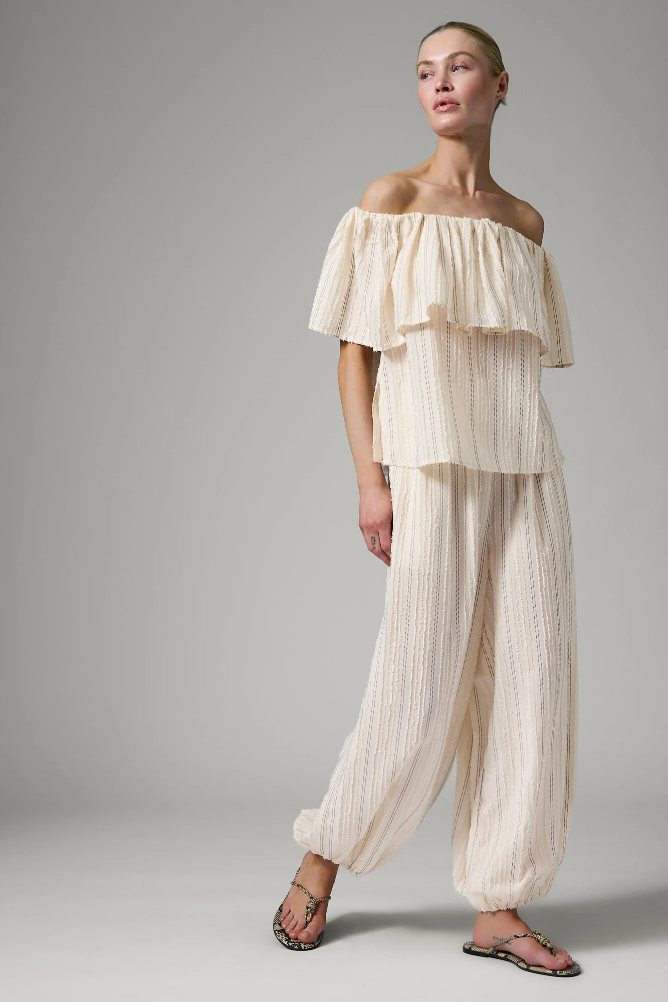 Harsha Ballonbukser- Raw Stripes - Image 3