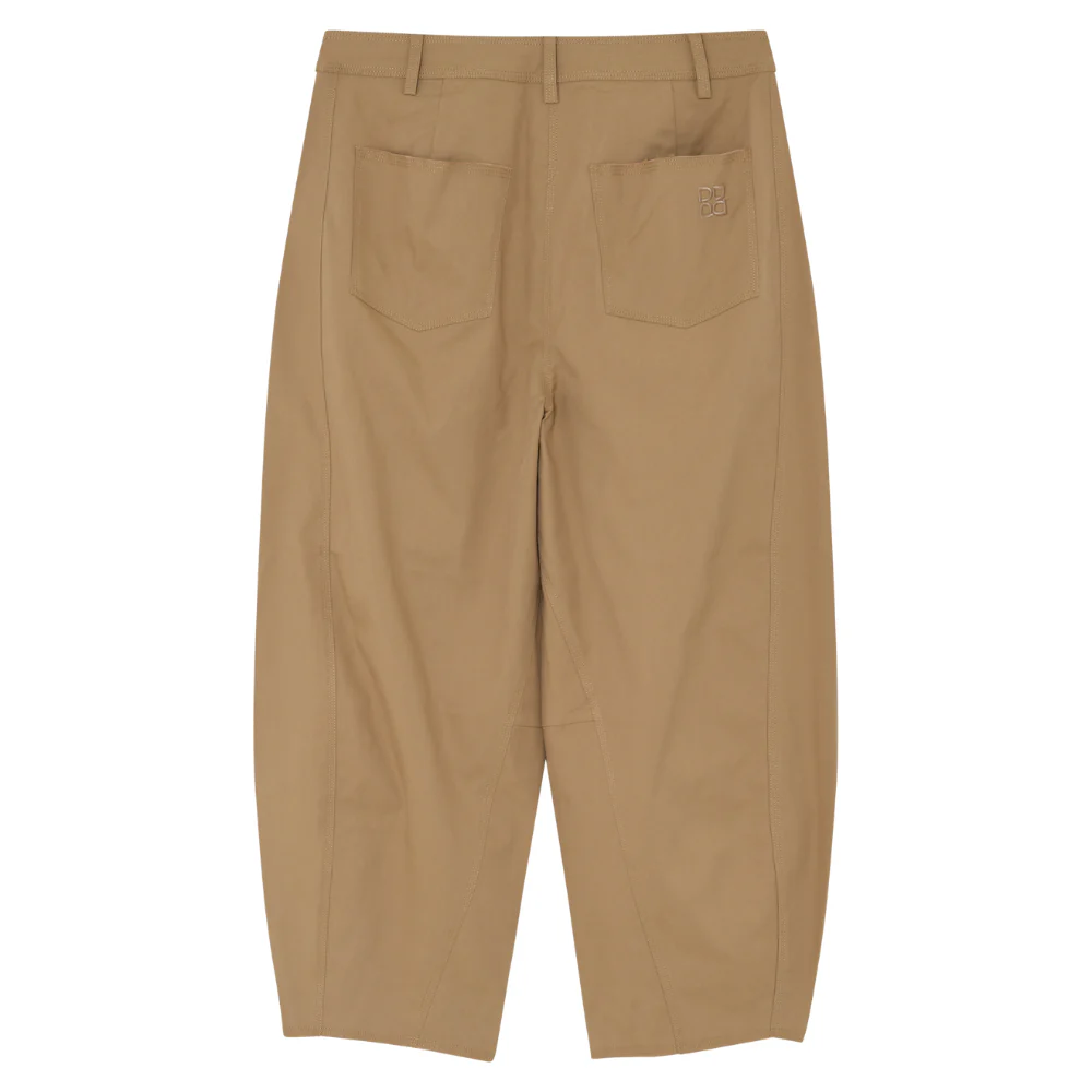 Nicol Canvas Deluxe bukser - 170836 ECRU OLIVE - Image 4