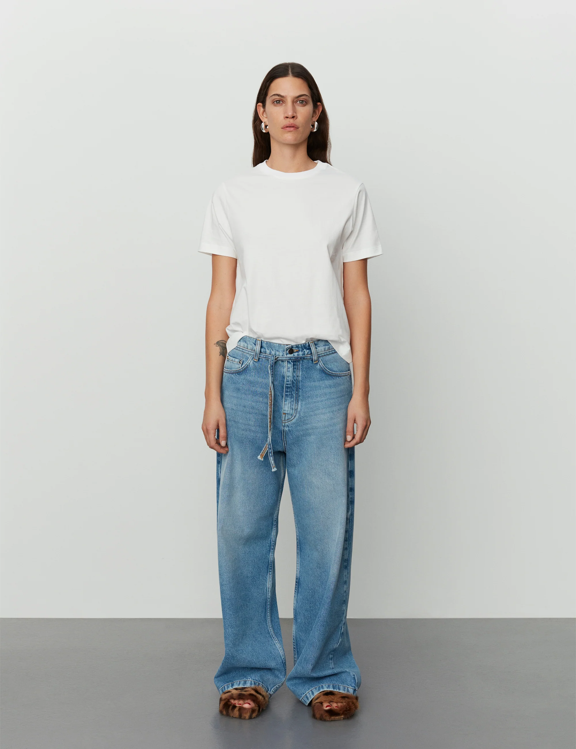 Parry Heavy Cotton t-shirt - hvid - Image 4