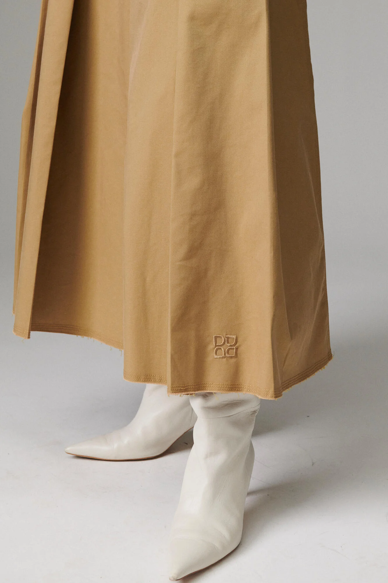 Robb Canvas Deluxe nederdel - 170836 ECRU OLIVE - Image 6