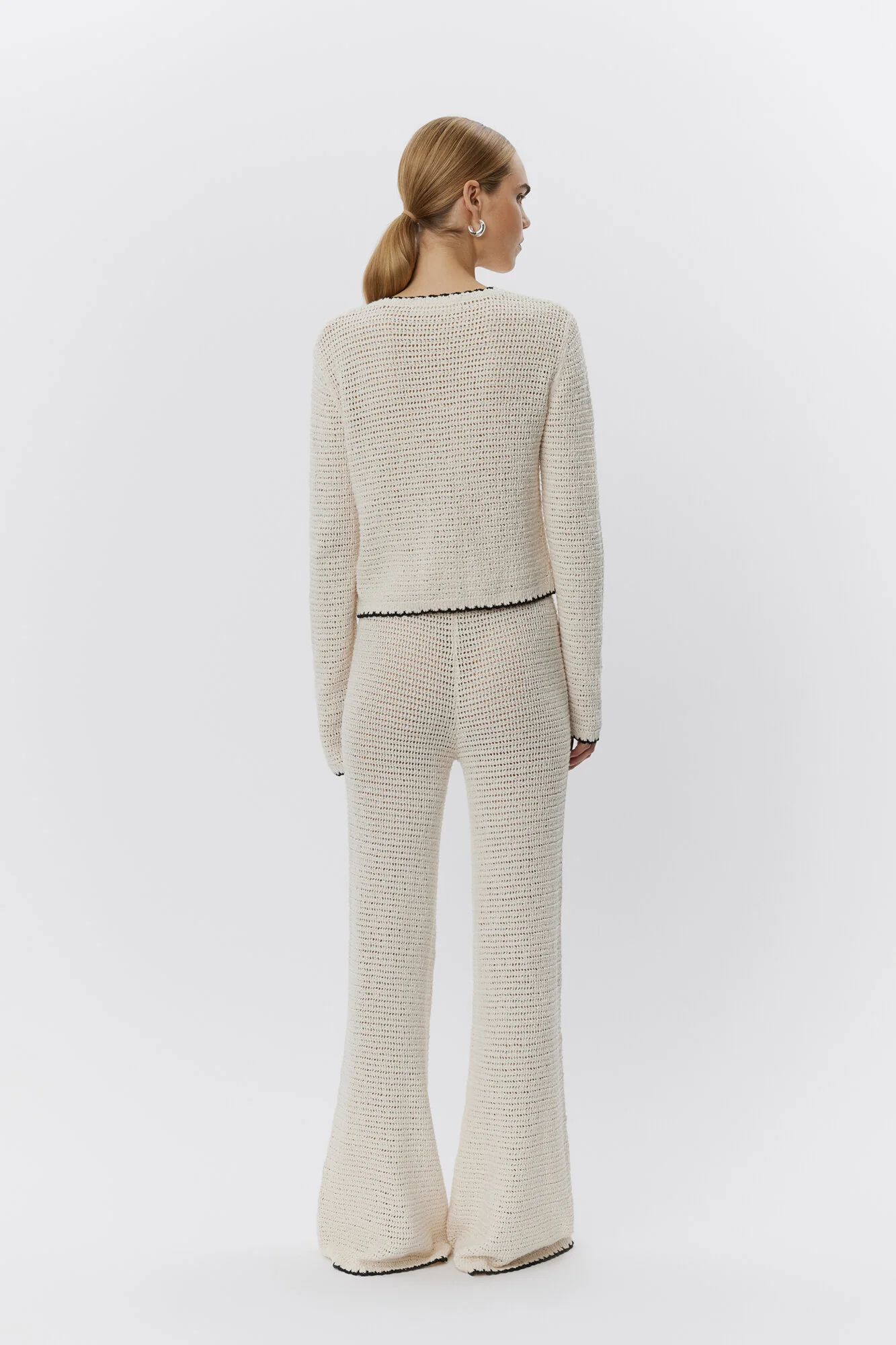 Turner strik cardigan - Jet Stream - Image 4